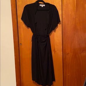 Black Wrap Dress